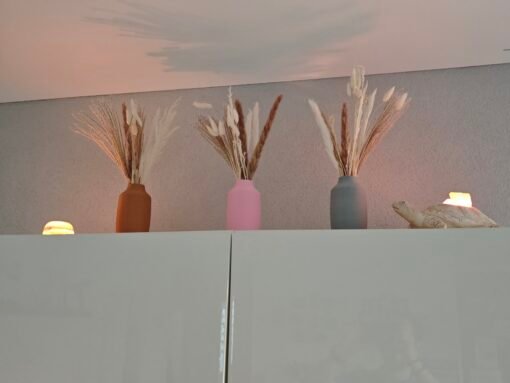 Trockenblumenvase Lines – Bild 8