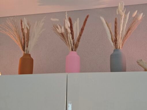 Trockenblumenvase Lines – Bild 9