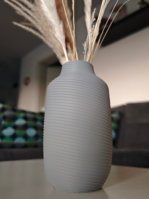 Trockenblumenvase Lines – Bild 4